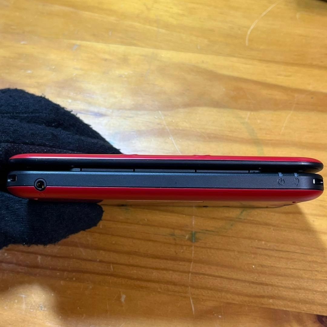 Nintendo 3DS LL Red x Black 6149 From Japan