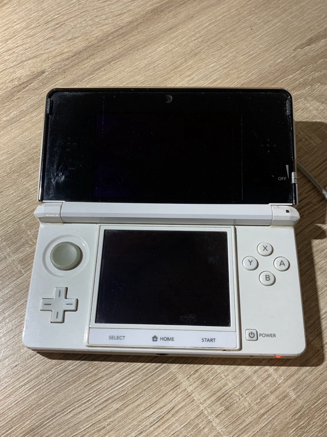 0766 Nintendo 3DS Ice White Very Good TESTED