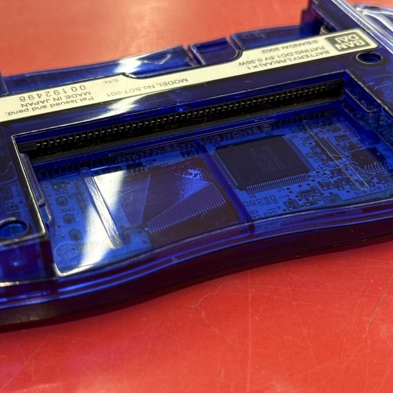 BANDAI WonderSwan Crystal SCT-001 Console From Japan A1854