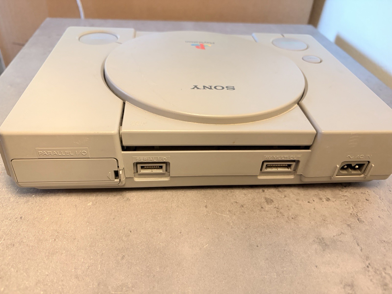 Sony PlayStation 1 PS1 Console SCPH-5501 NTSC-U/C Gray, Memory Card Slots