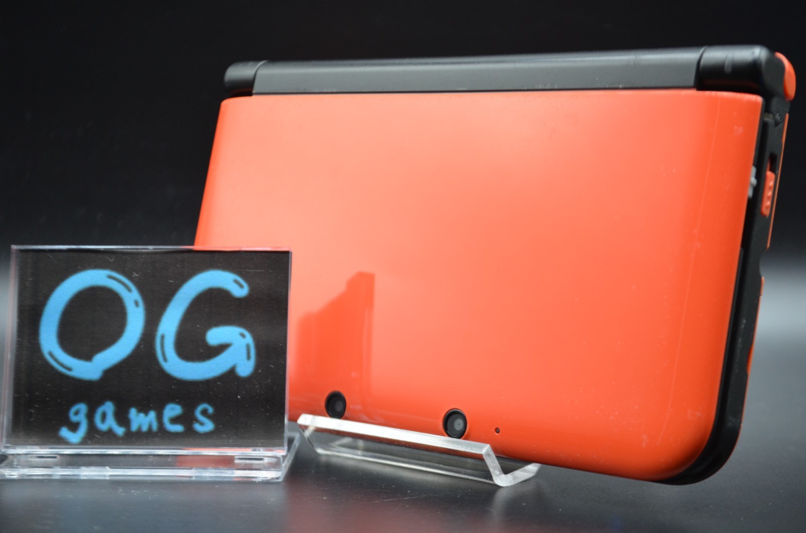 [REGION FREE]Nintendo 3DS LL XL orange black Console Tested 003