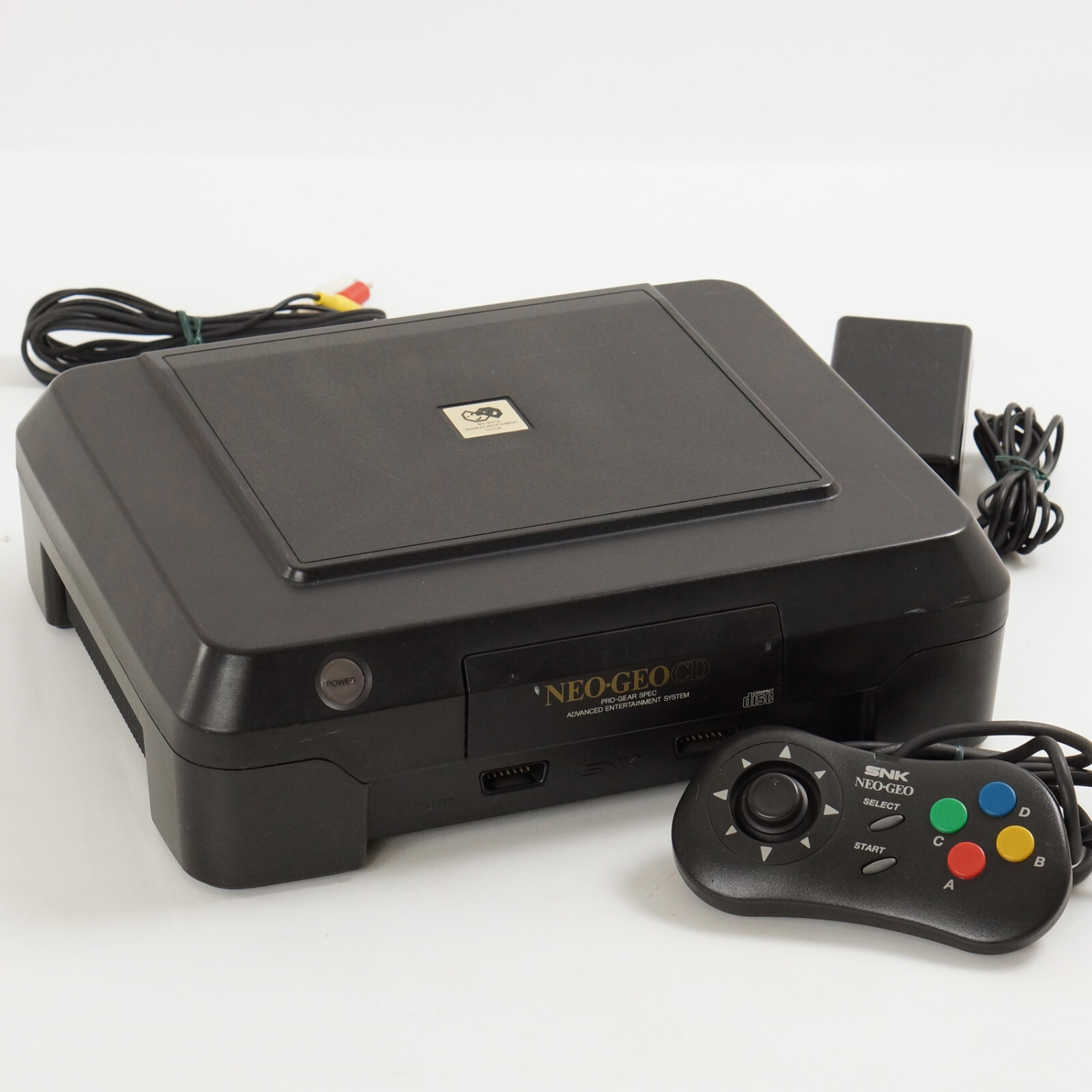NEO GEO CD Front Loading Console Tested System SNK 012602