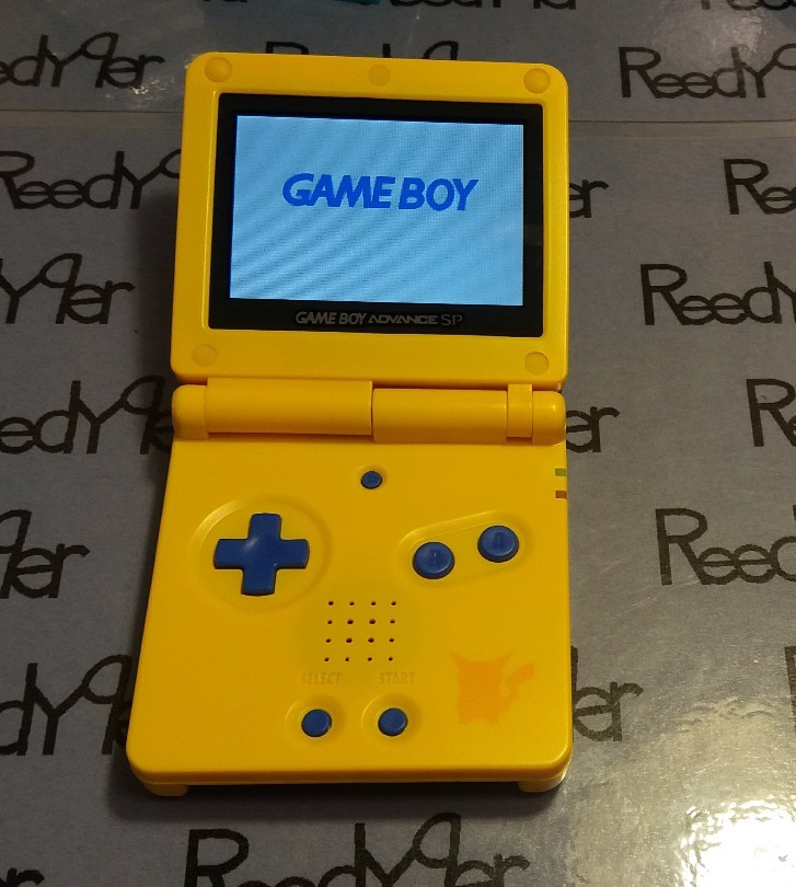 Gameboy Advance SP AGS-101 *MINT* Pokemon Pikachu Yellow version Nintendo system
