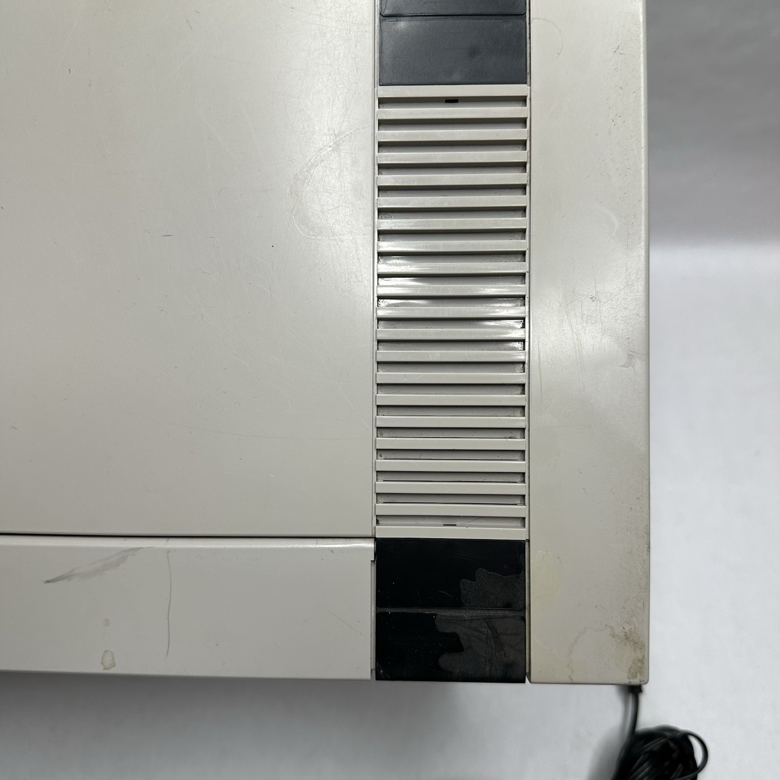 Original Nintendo NES Console Bundle Cables Controller Works Tested