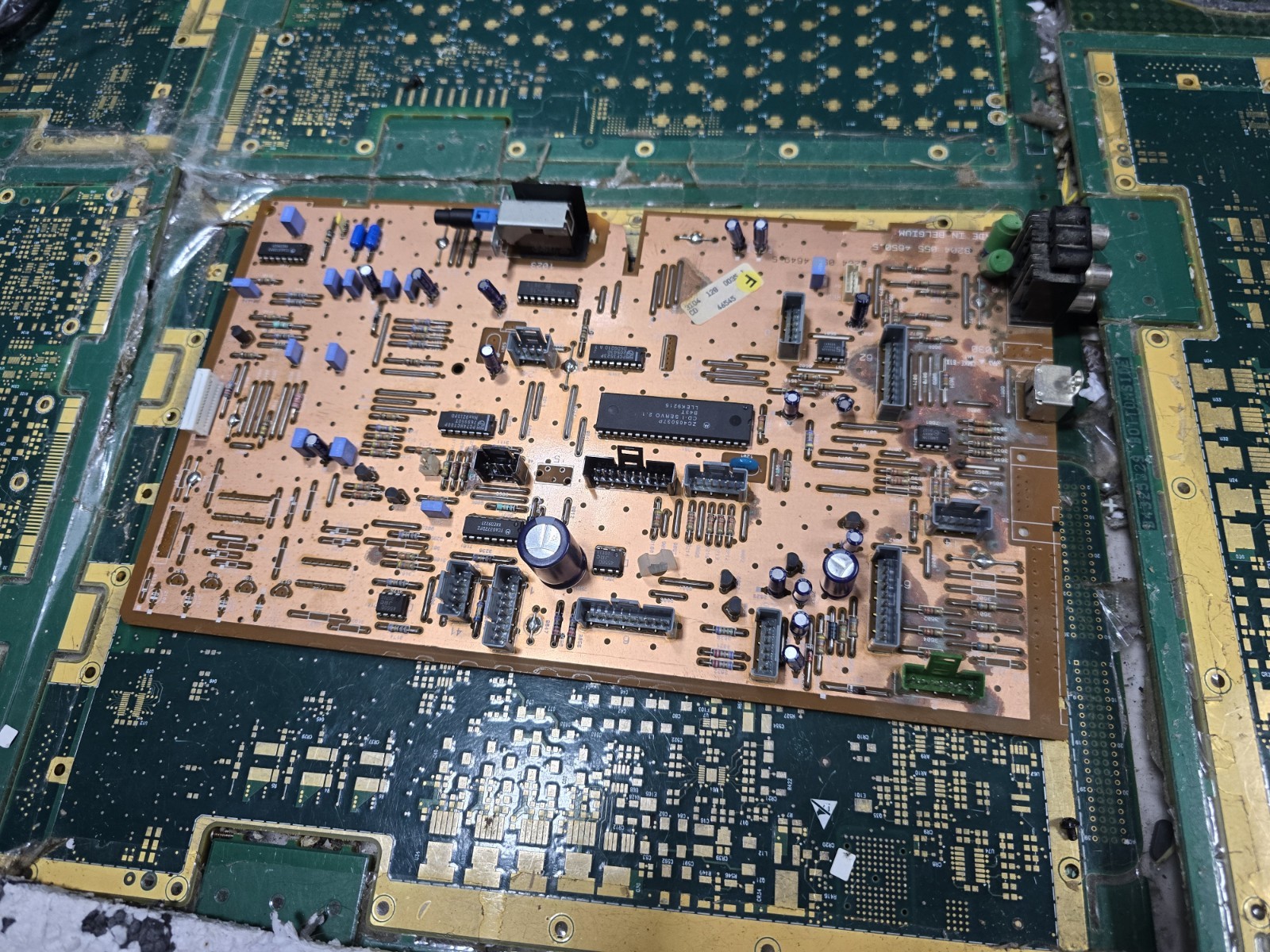 Philips CDI 910 EXACT CORROSION Motherboard-Not Tested-Intact-PARTS-READ ALL