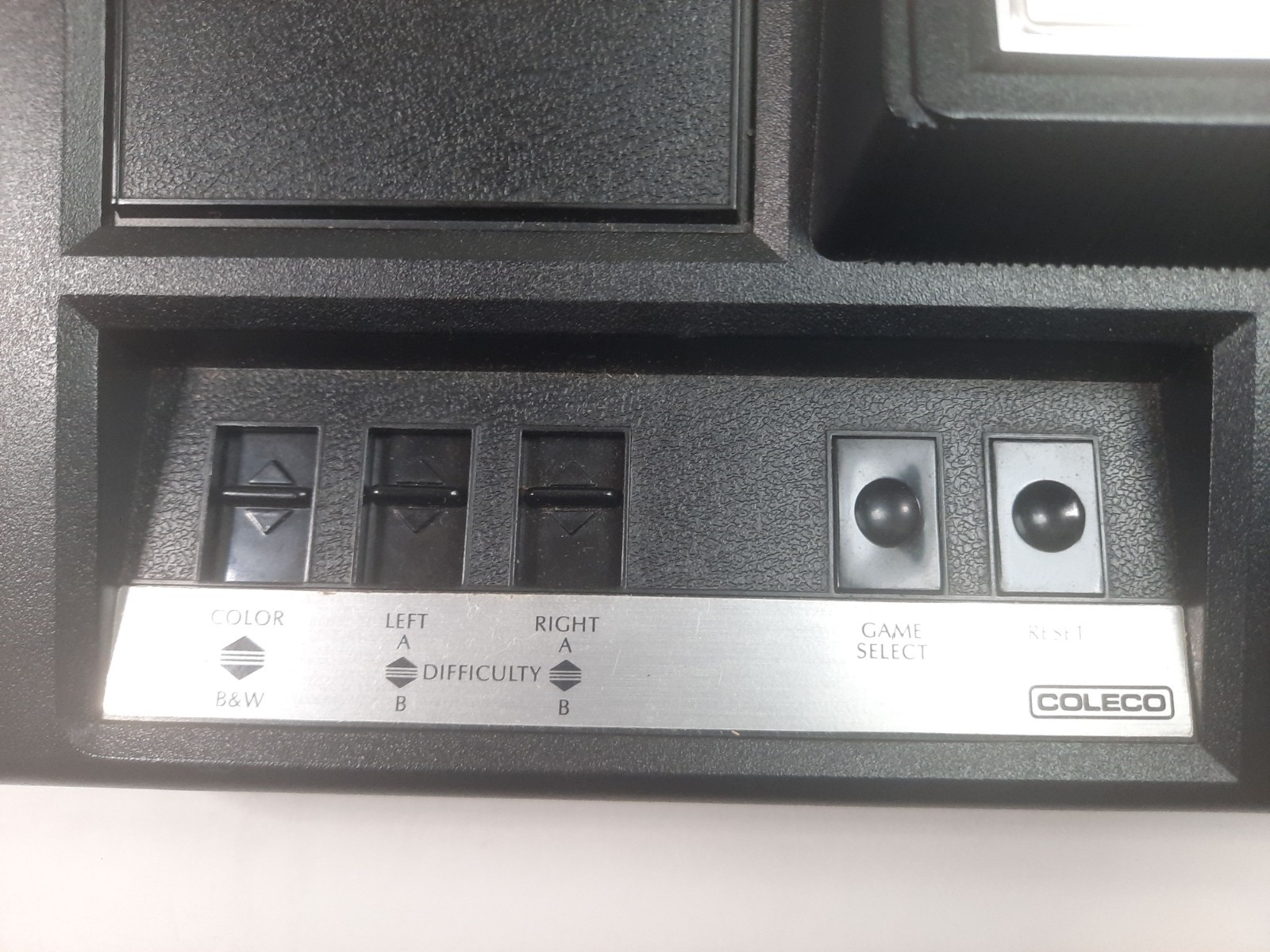Colecovision w/ Expansion Module 1 & Coleco & Atari Games 6 Controllers