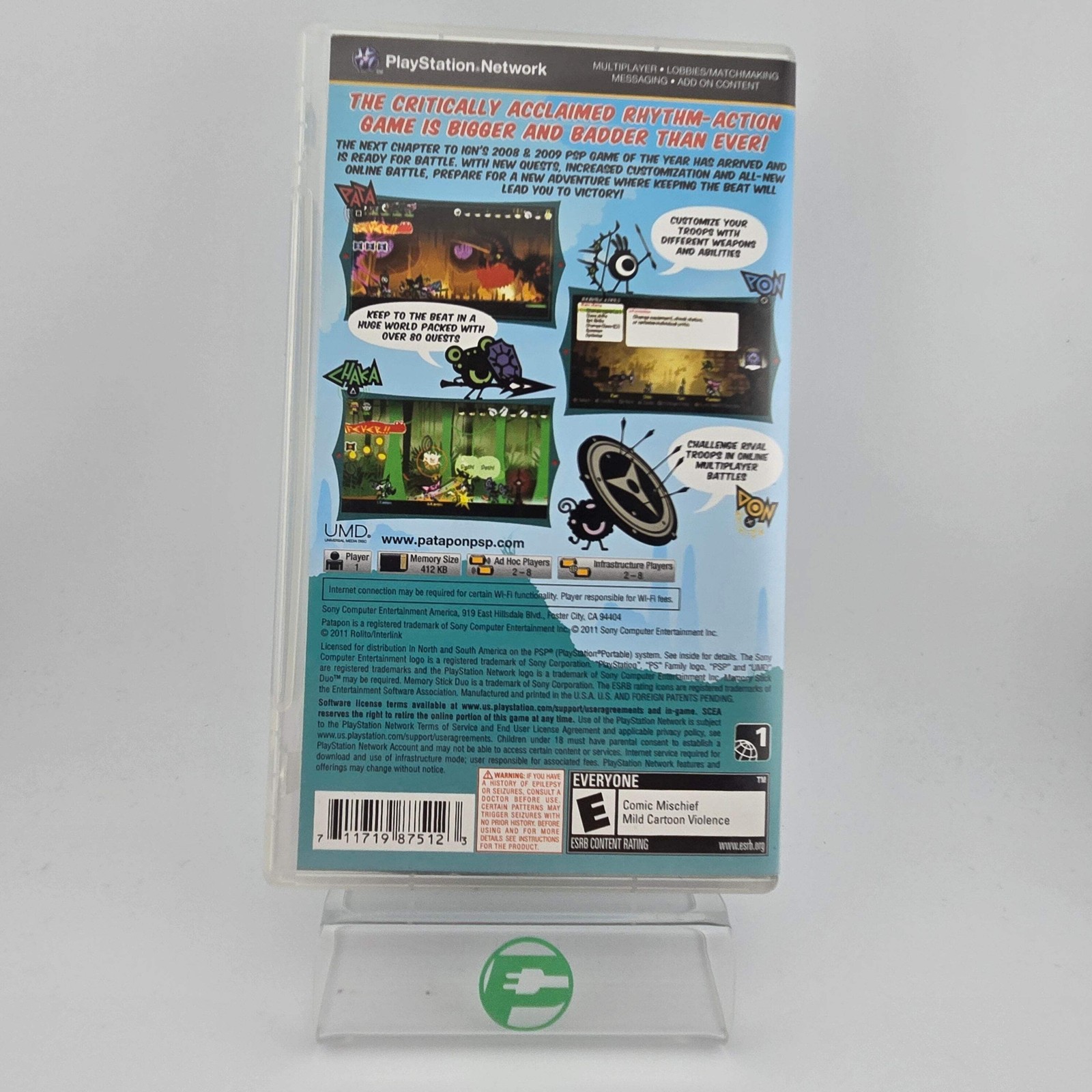 Patapon 3 (Sony PlayStation Portable PSP, 2011)