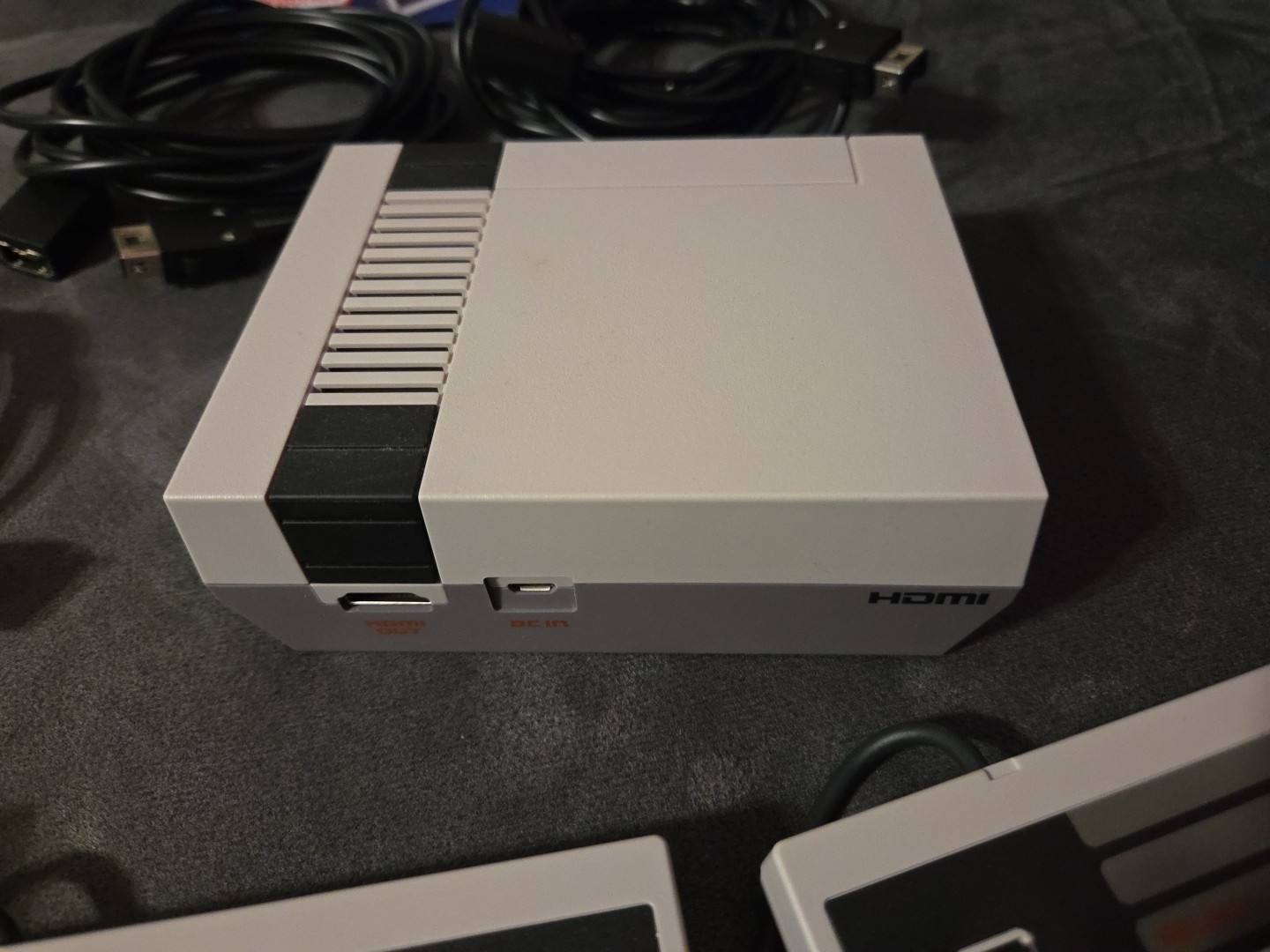 Authentic Nintendo Classic Edition NES Mini Game Console W/ Extras