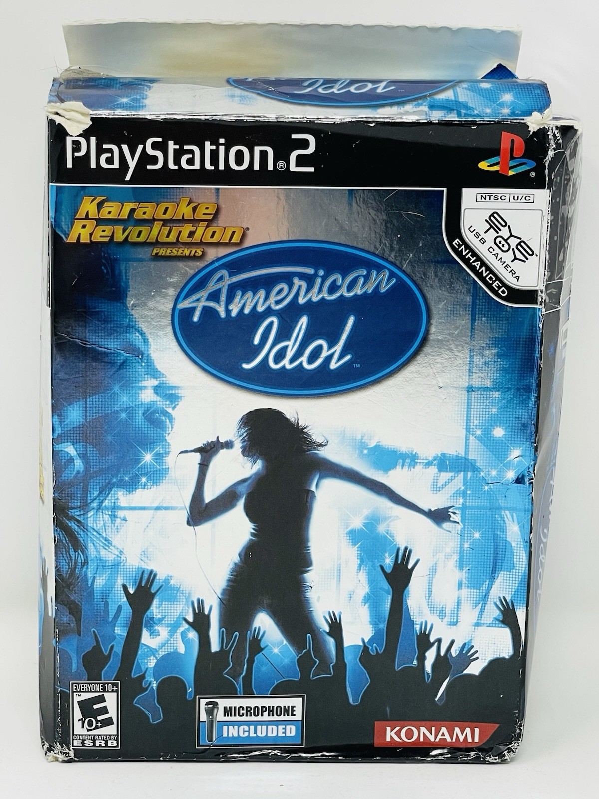 Sony PlayStation 2 PS 2 Slim Console, 2 Controllers, American Idol & Video Games