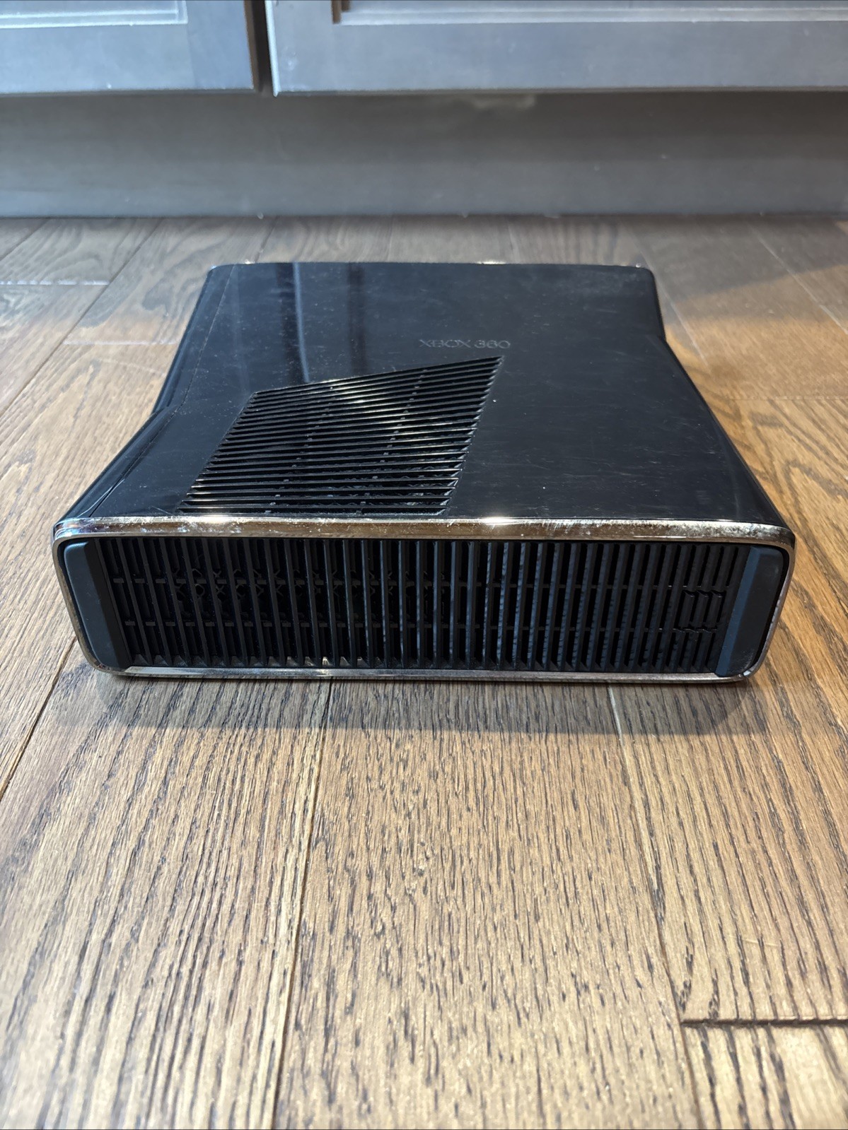 Xbox 360 S Black 250GB with 2 Controllers and Cables Tested and Working