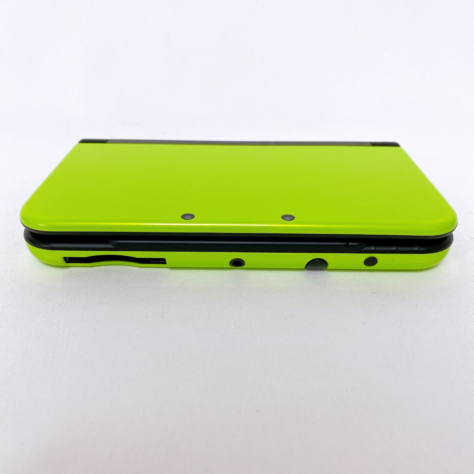 【Dual IPS】New Nintendo 3DS XL LL Lime Black Console Japan Tested Working Rank S