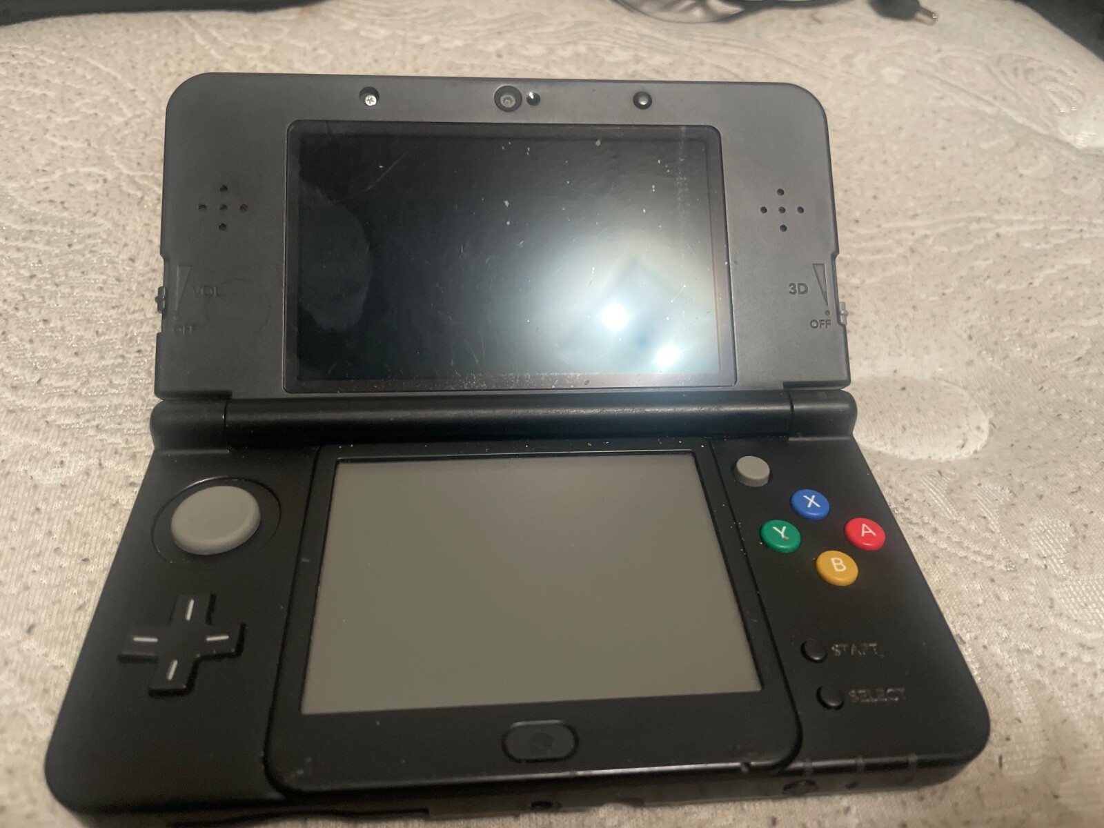 Super Mario edition Nintendo 3DS 4GB Black Handheld Console
