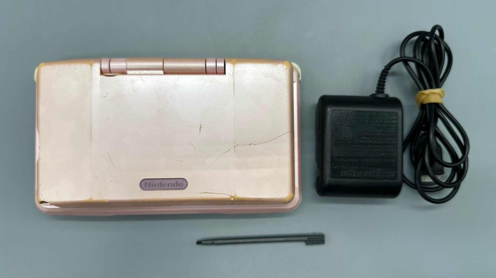 Nintendo DS Original NTR-001 Pink JPN Handheld Console System Works