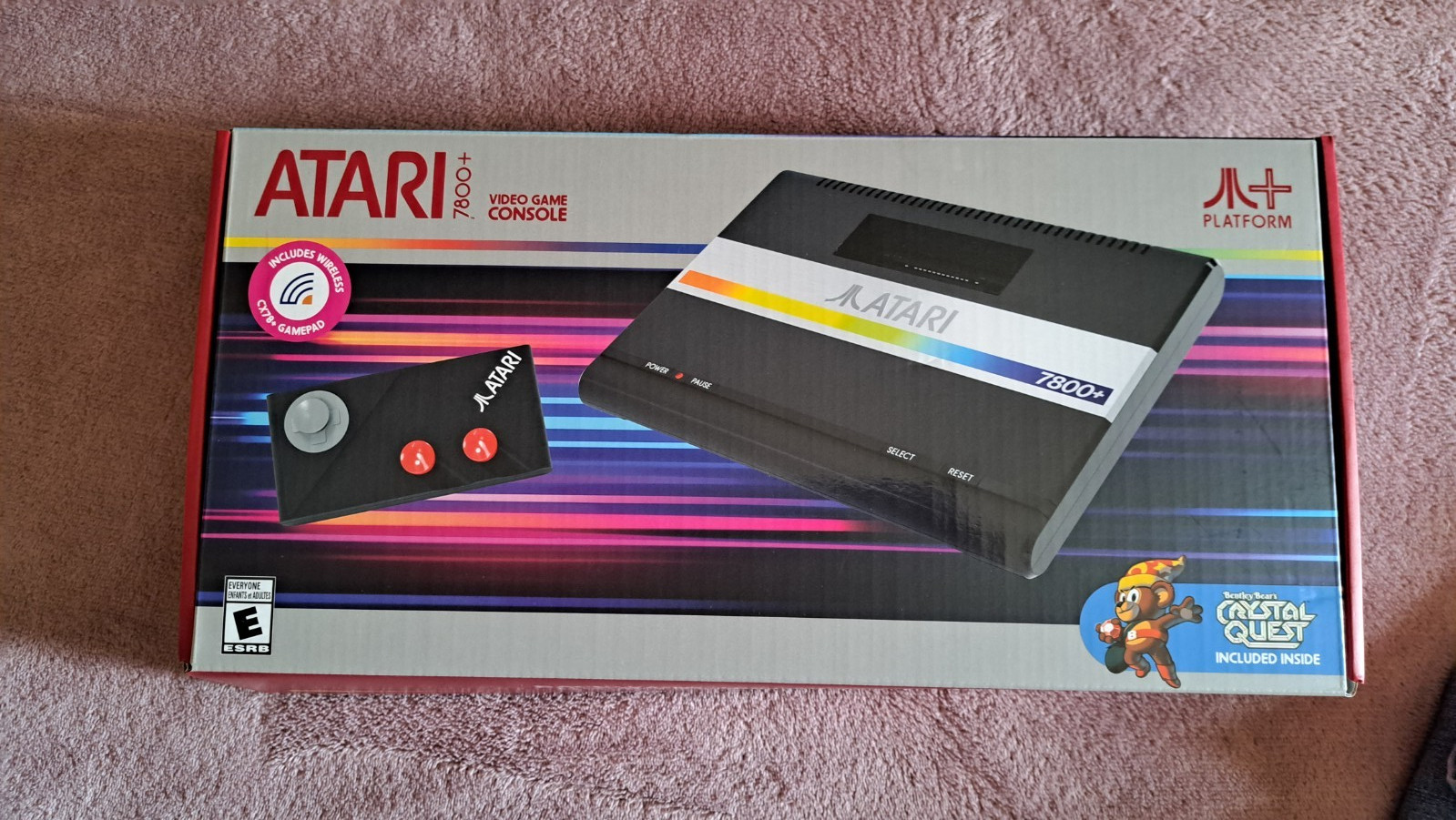 SALE ATARI 7800+ Cons, Wireless Controller+ Game+11 Used games & 1 wired control
