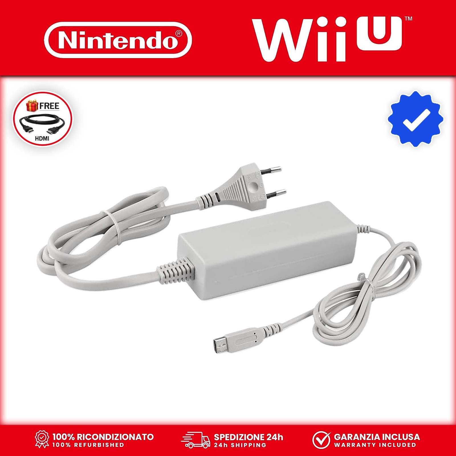 Nintendo Wii U Console + GamePad 🎮 Wii Party Edition & NintendoLand ✅ Boxed