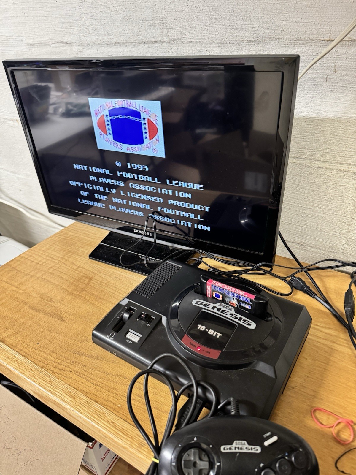 Sega Genesis Model 1601 Gen 1 Console System Tested