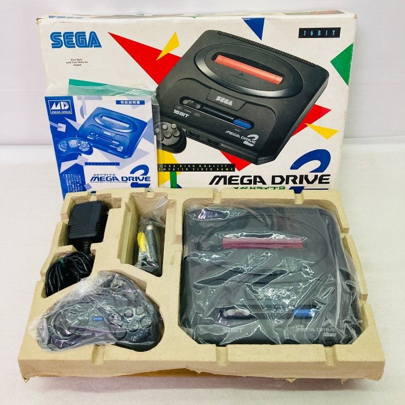 Tested and Working Ready to Play Includes Box Manual SEGA Mega Drive 2 HAA 2502