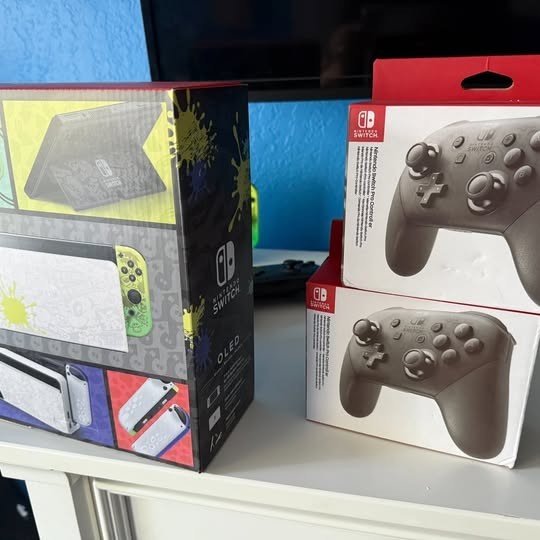 Nintendo Switch Console OLED SPLATOON 3 Limited Edition Console US