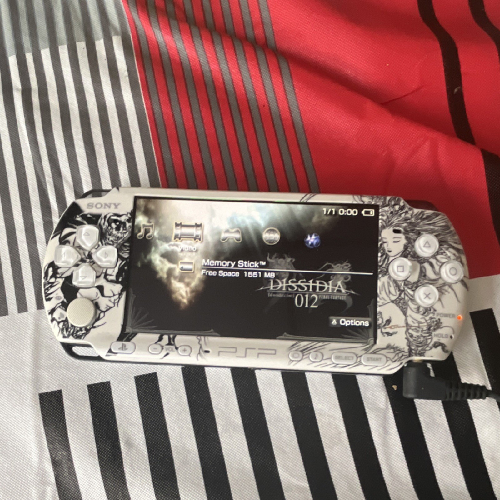 PSP-3000 Dissidia 012 Final Fantasy Handheld with *RARE* Collectibles