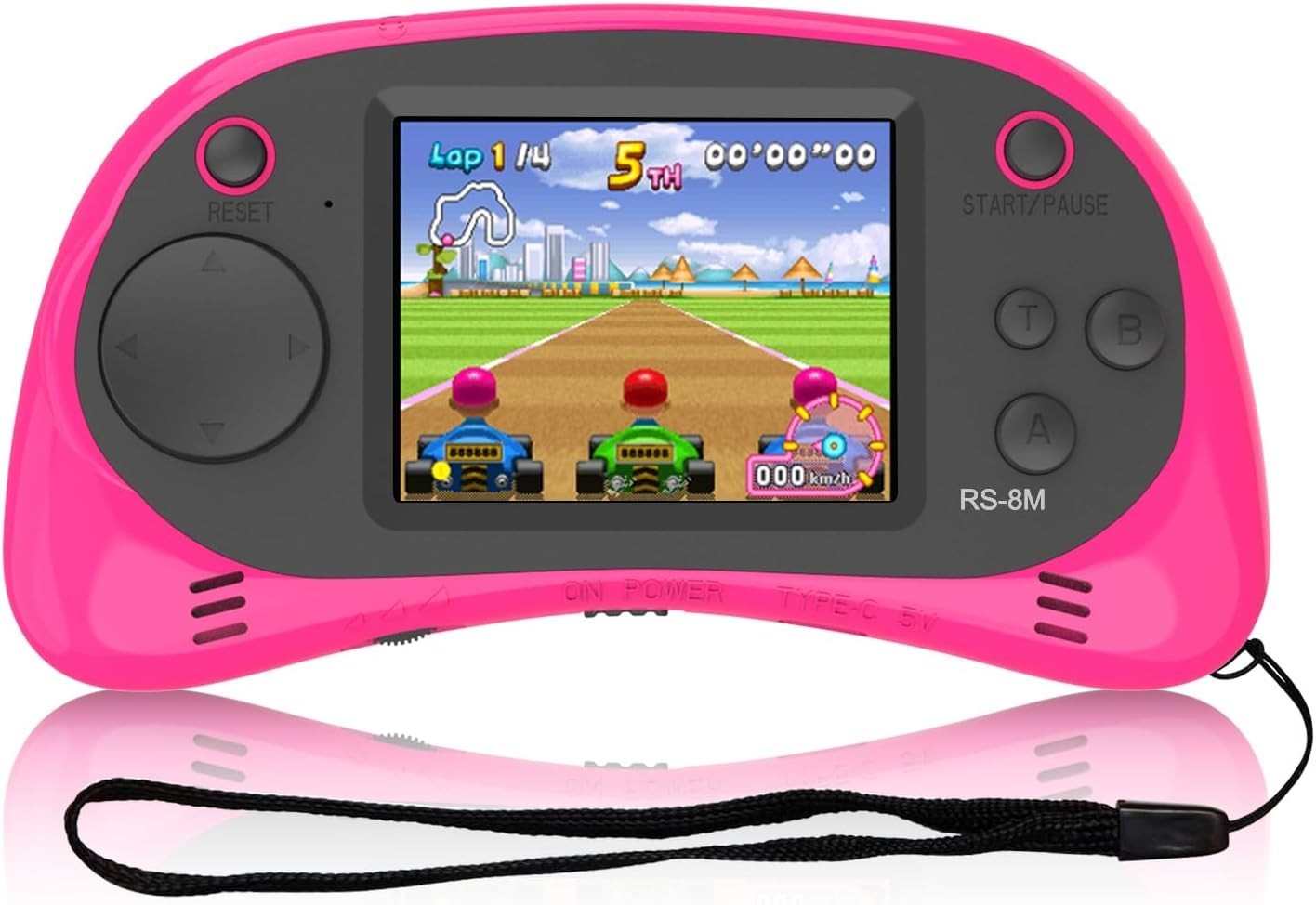 Kids Handheld Portable Video Game Player with 200 Games – 16 Bit 2.5 Inch IPS…