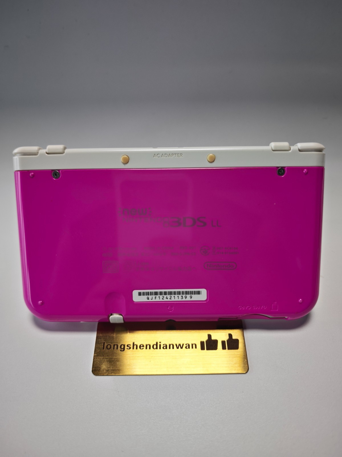Nintendo pink Dual IPS screens New 3DSLL/XL game console used