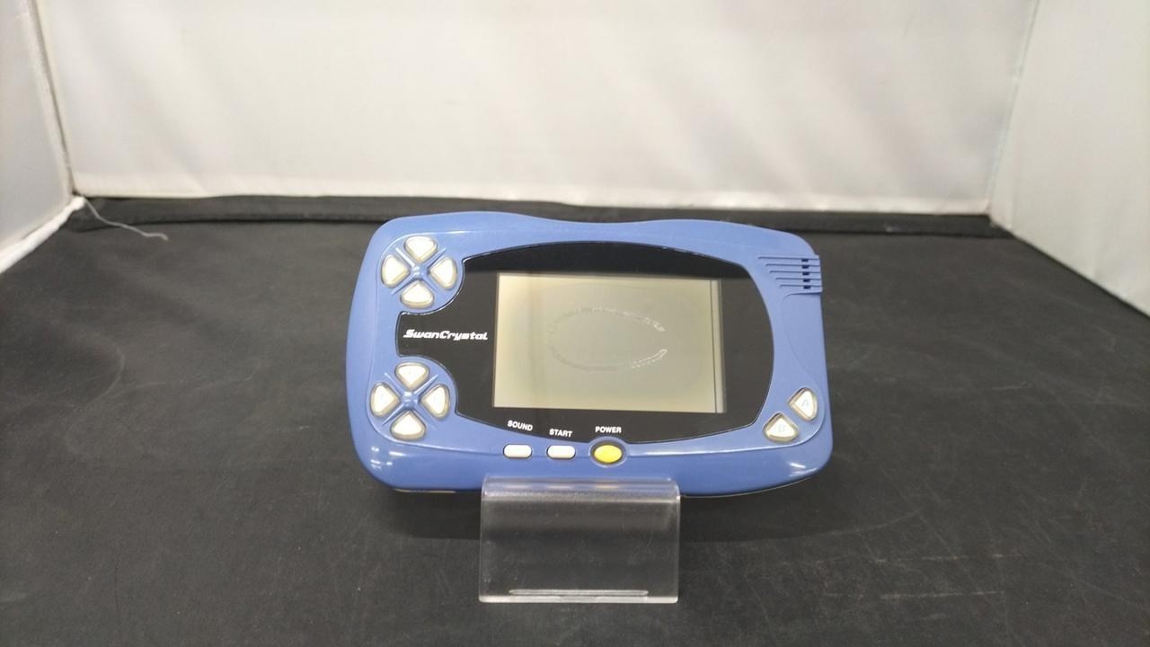 BANDAI WonderSwan Crystal SCT-001 Retro Gaming Console A2623