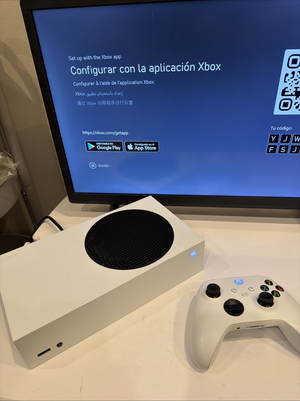 Microsoft Xbox Series S 512GB Console Gaming System White 1883**FREE SHIPPING**