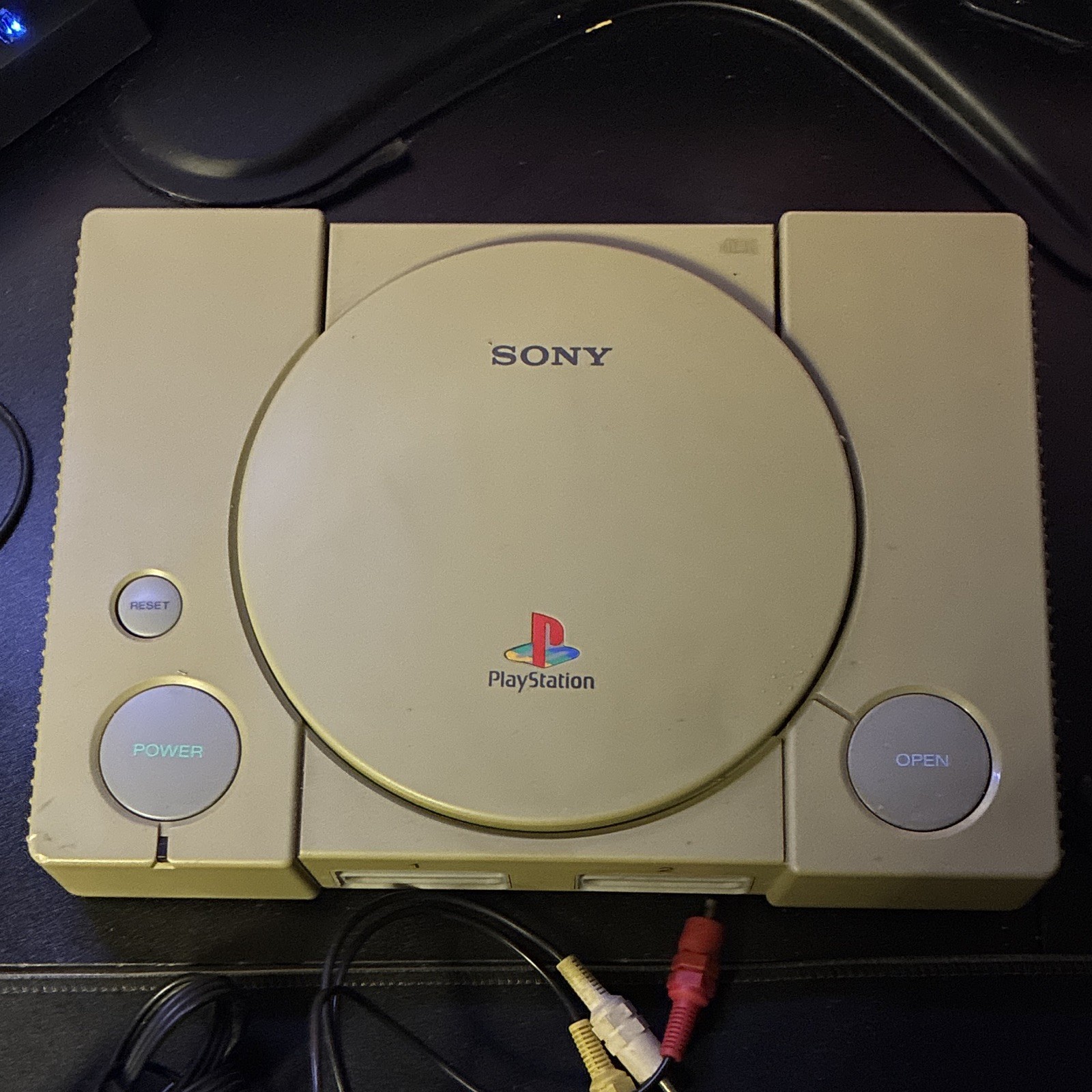 Sony PlayStation 1 Console SCPH-7501 NTSC-U/C Gray w/Controller AV/Power