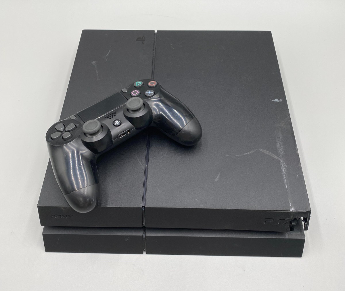 Sony PlayStation 4 PS4 CUH-1215A 500Gb Black Gaming Console+Black Control C/READ