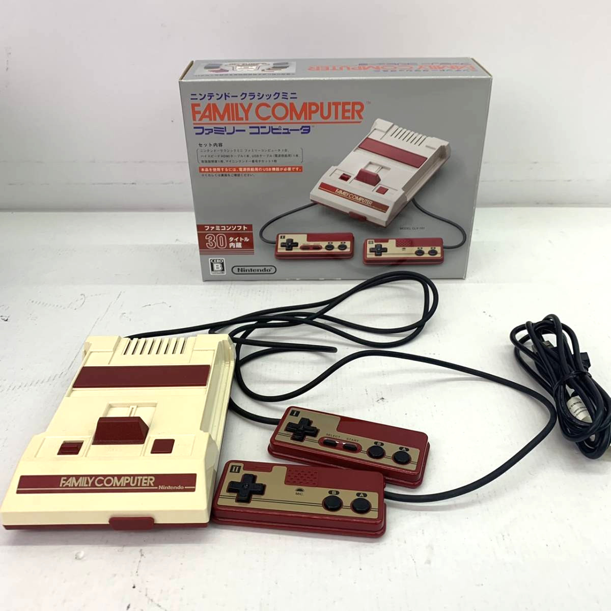 Nintendo Classic Mini Famicom & Super Famicom Set Console Japan Used