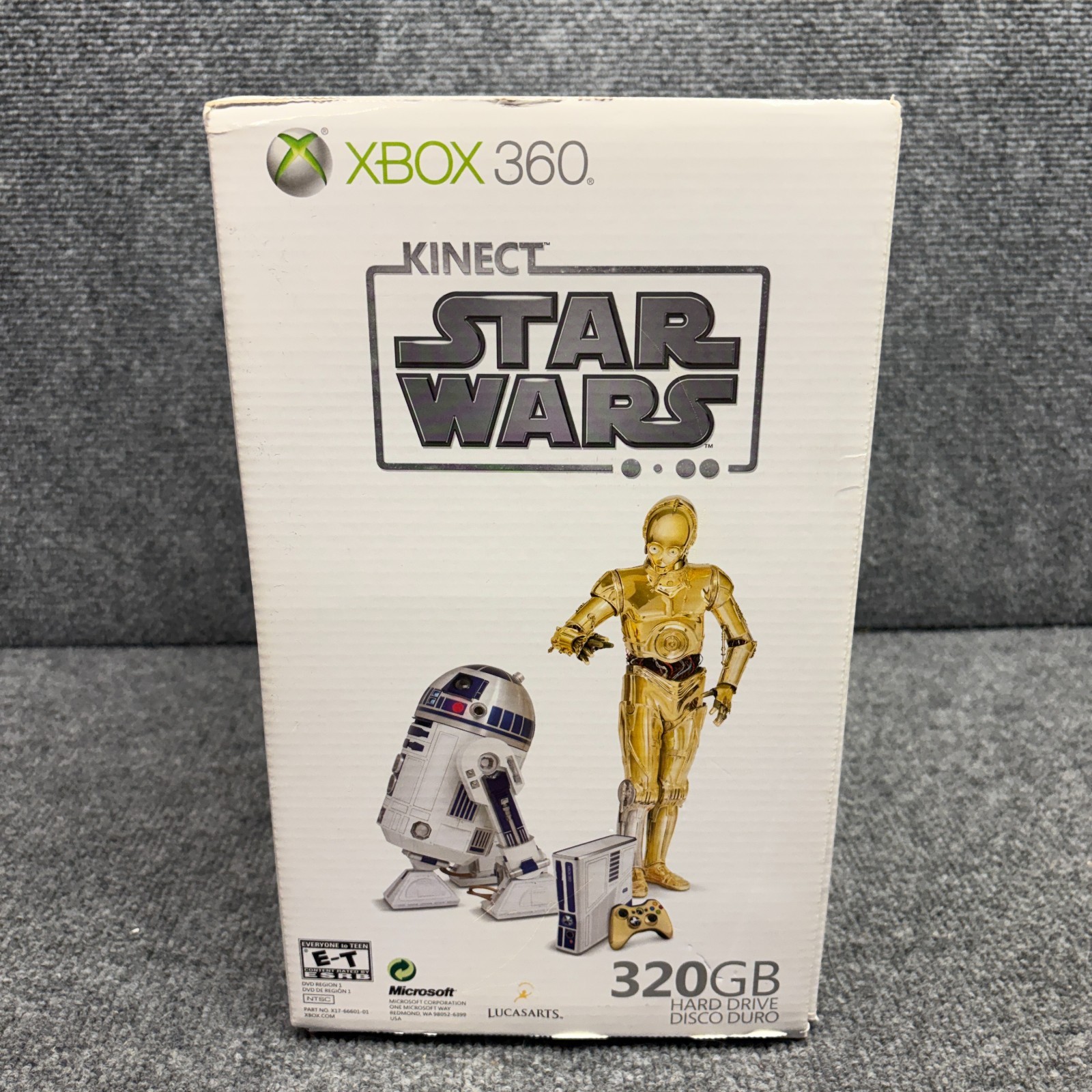Xbox 360 Console Star Wars Kinect Bundle Limited Edition 320GB NEW Open Box