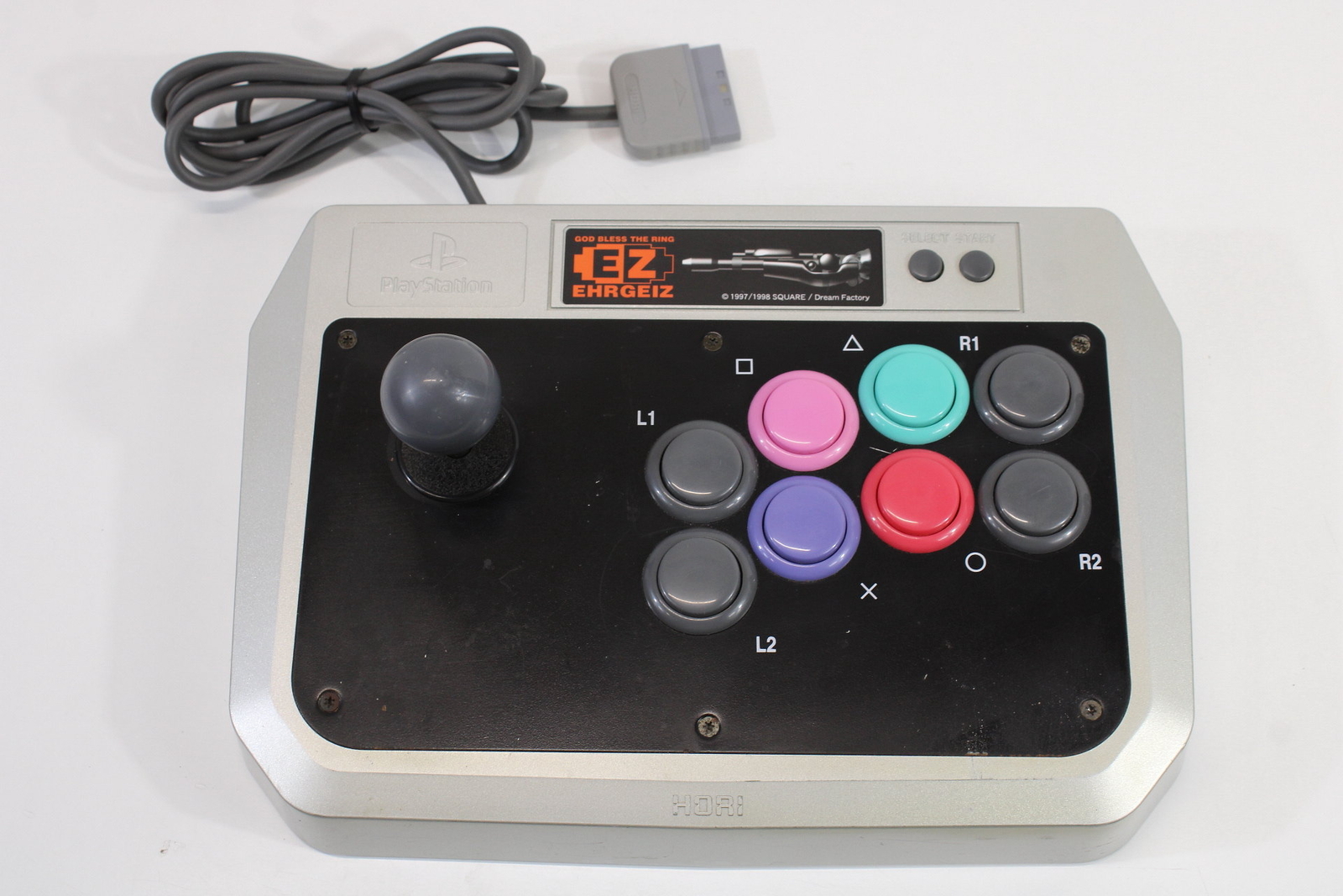 Hori Ehrgeiz Stick SLPH-00131 Arcade Joystick Controller PlayStation PS1 PS2
