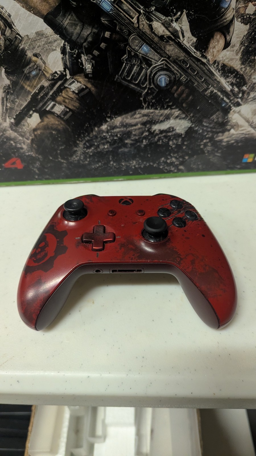 Microsoft Xbox One S Gears of War 4 Limited Edition 2 TB Crimson Red Console