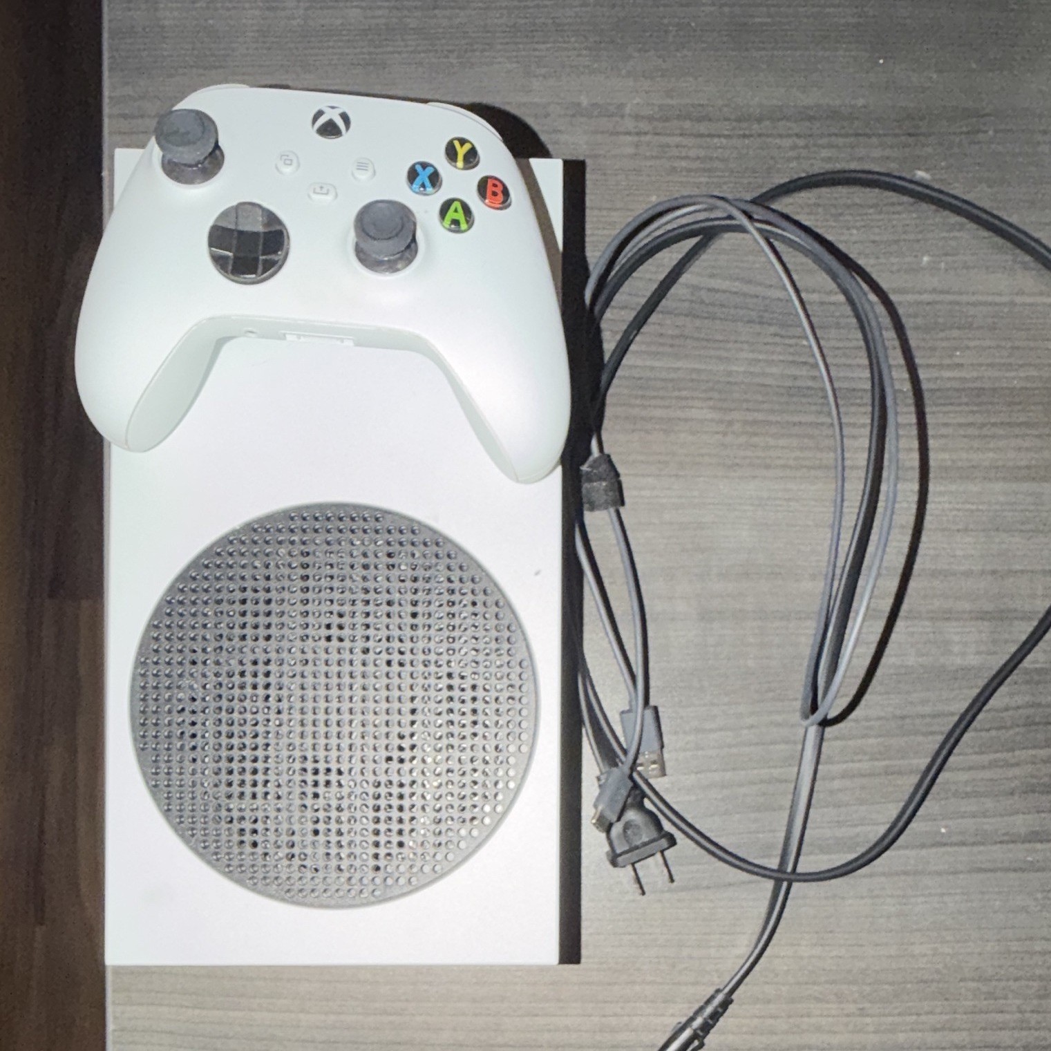 Microsoft Xbox Series S 512GB White Console w/ Wireless Controller, Power, 1440p