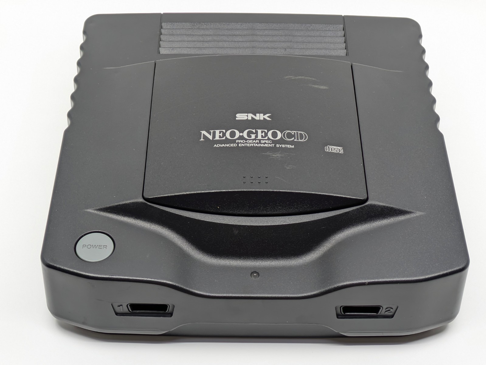 Neo Geo CD CD-T01 Console SNK w/ 2 Controller AC Adapter Tested Japan
