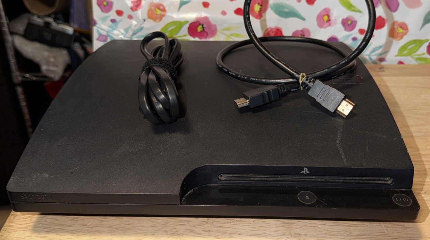 Sony PlayStation 3 Slim PS3 Console Gaming System Only W/ Cords CECH-3001B