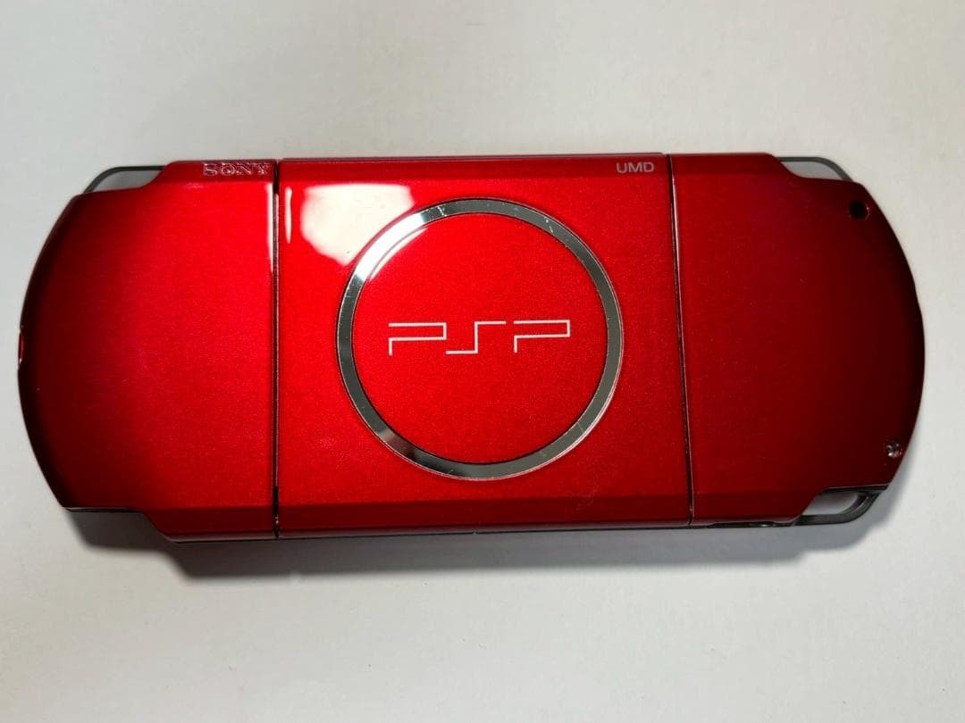 Sony PSP-3000 PSP 3000 Console Radiant Red Working Tested English language