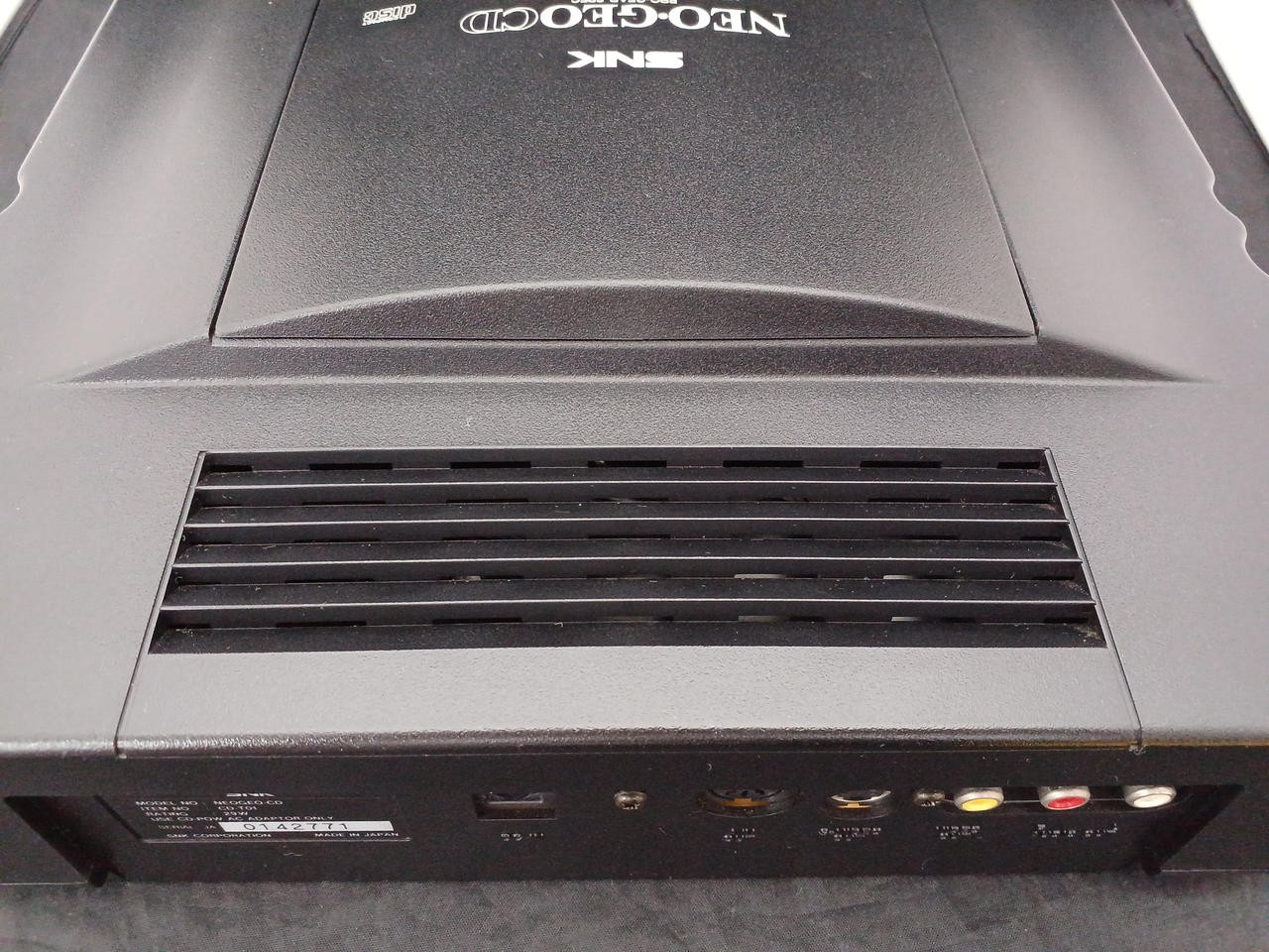 Neo Geo CD Model CD T01 SNK