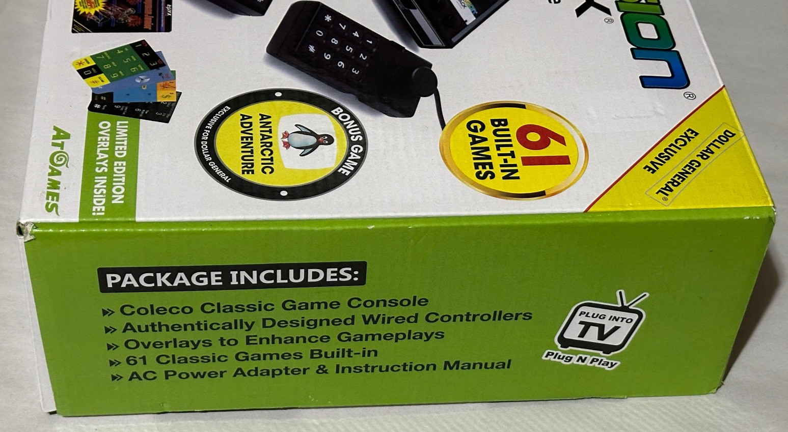 ColecoVision Flashback Classic Game Console 61 Games – Dollar General Exclusive
