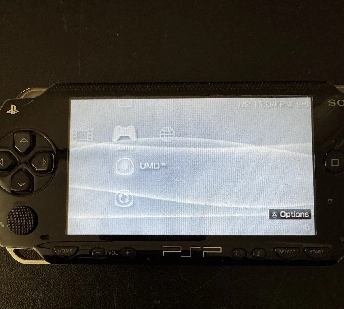 Sony PSP-1001 PlayStation Portable Black W/ Games Manhunt 2 Charger Tested Works