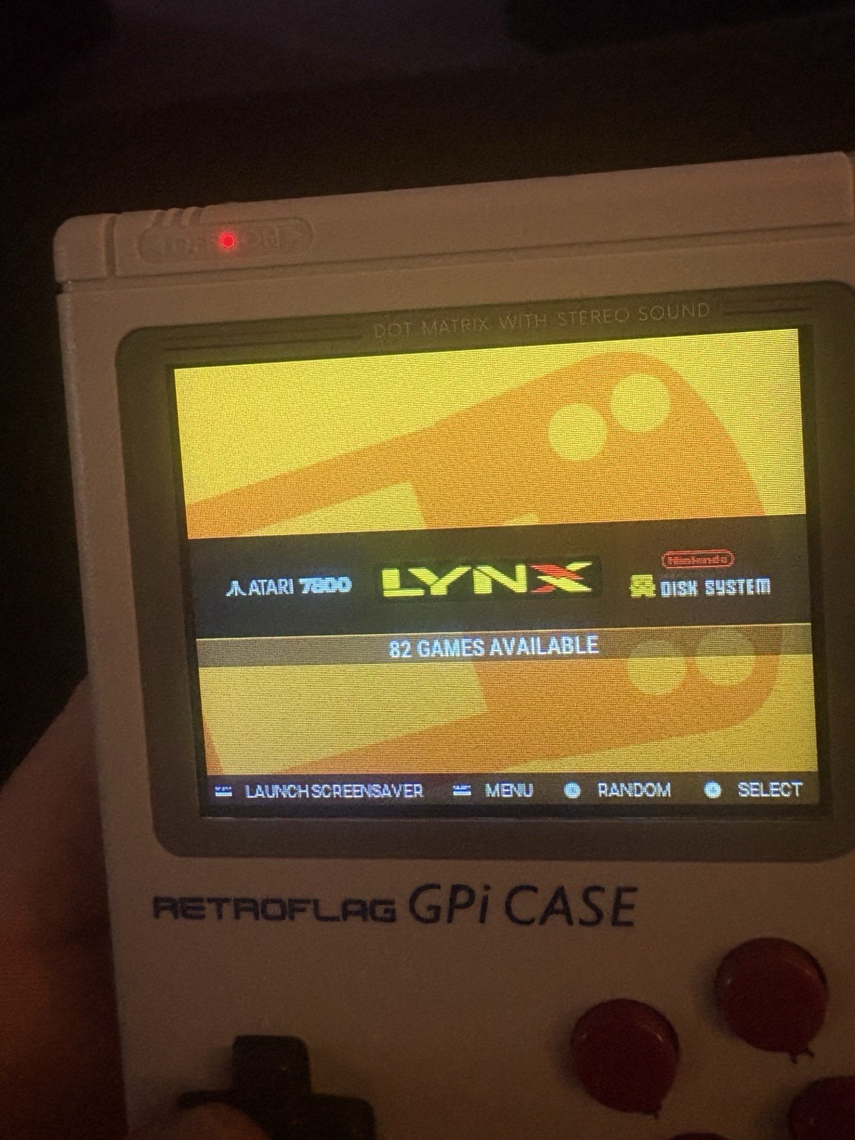 RETROFLAG GPi Case Handheld Emulator Raspberry Pi Zero 32GB SD Card. (See Desc)