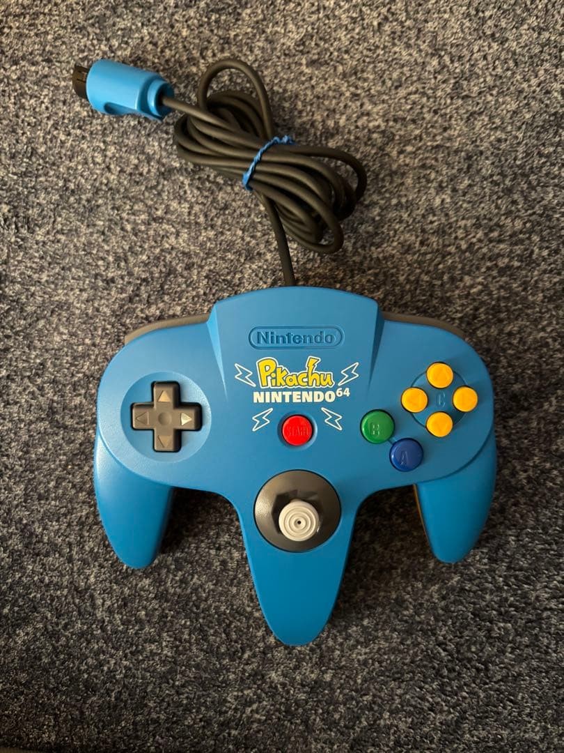 Nintendo 64 Pikachu Console with Box AC100V