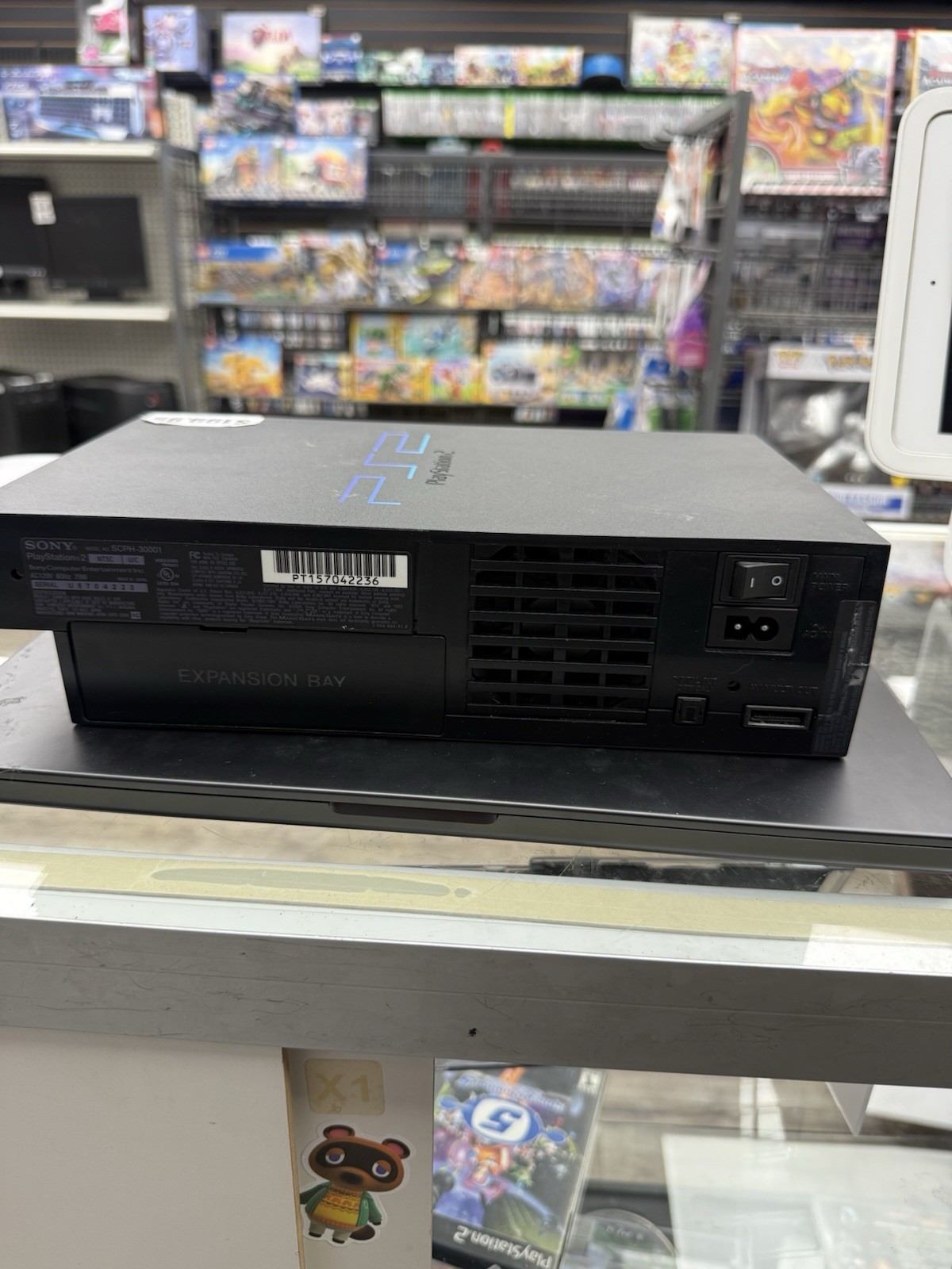 Sony PlayStation 2 PS2 Console Black SCPH-30001 NTSC-U/C Expansion Bay
