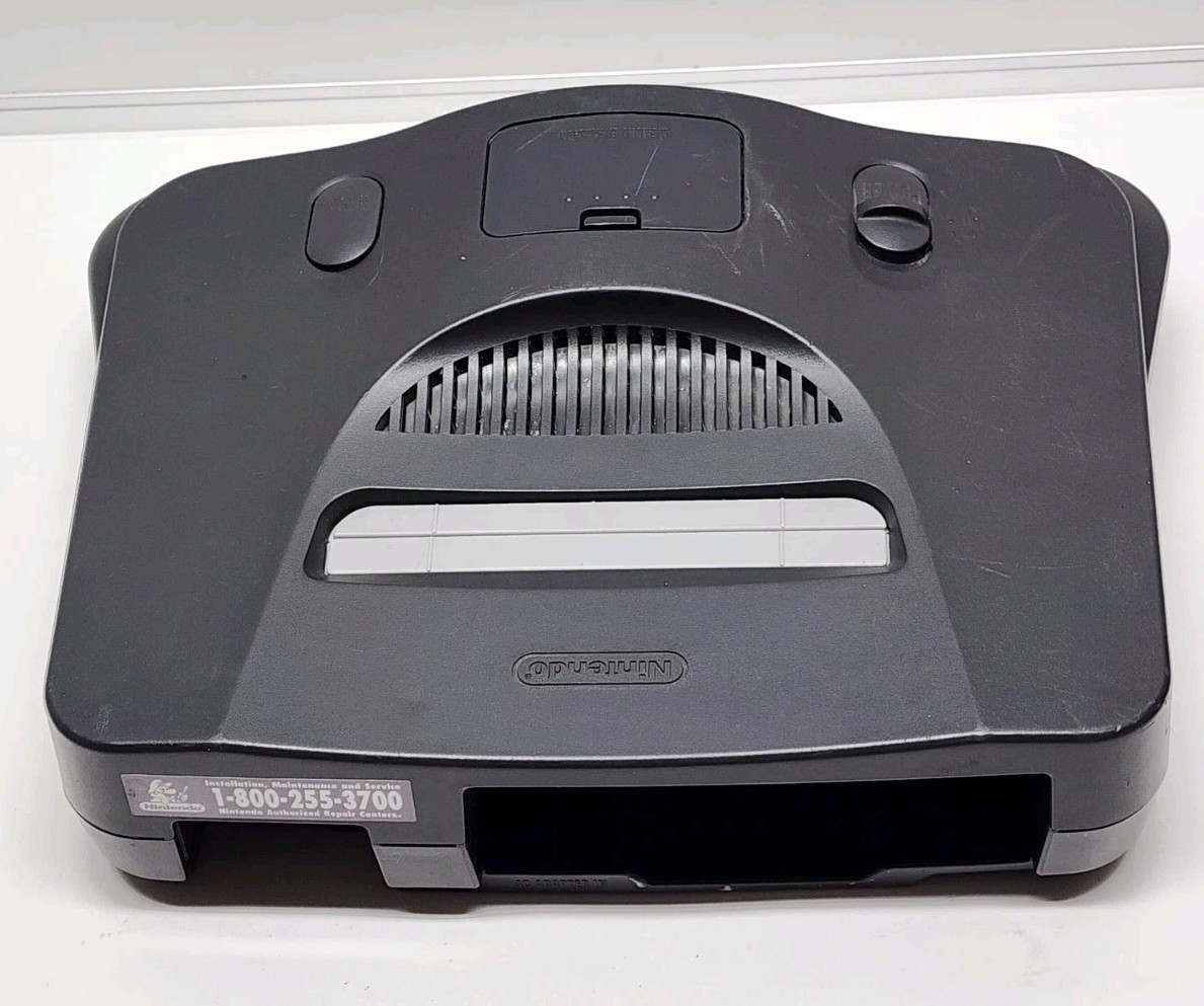 Nintendo 64 N64 Video Game Console Only NUS-001 Made In Japan Untested