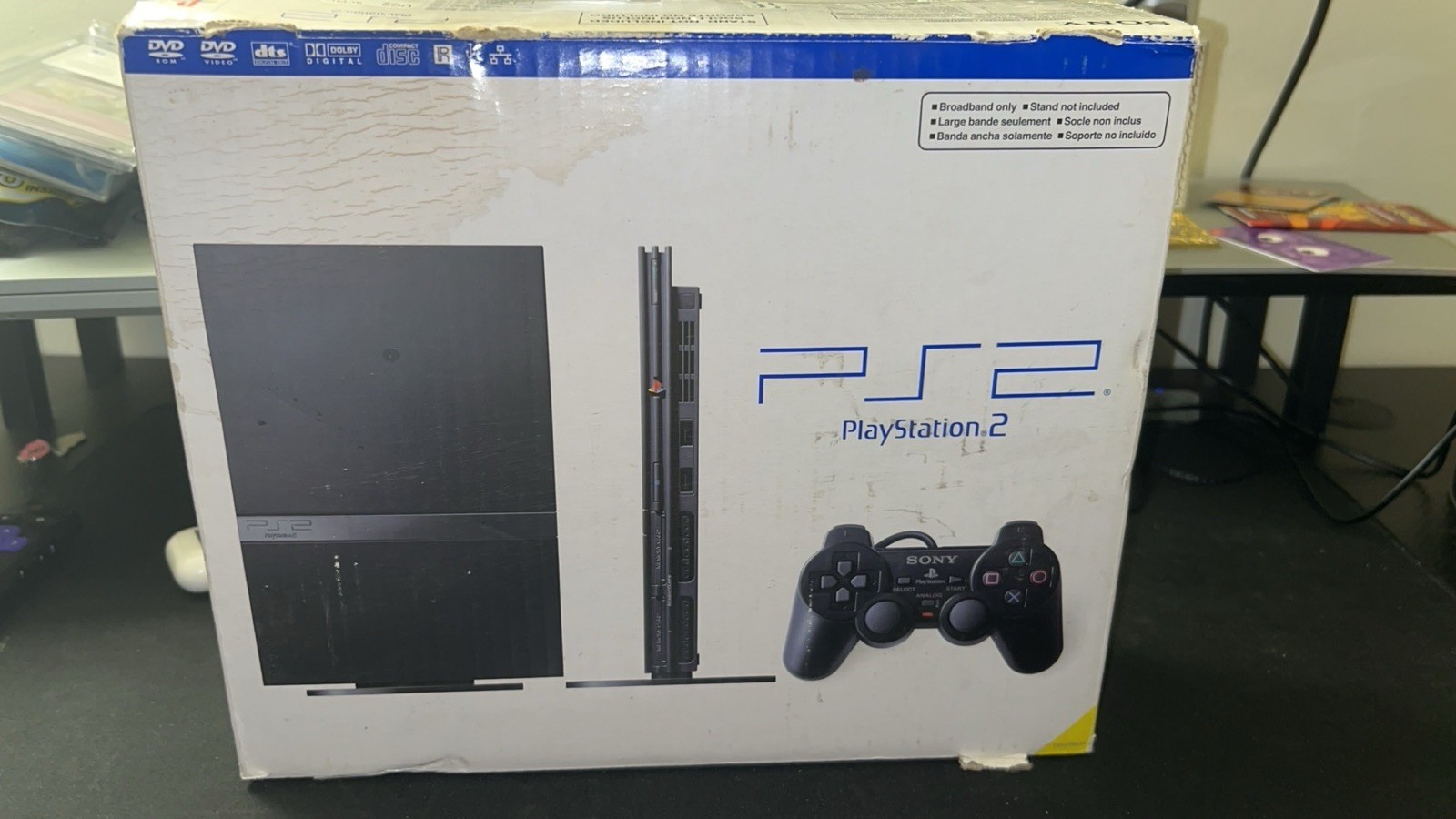 Sony PlayStation 2 Slim PS2 Console SCPH-79001 Black NTSC-U/C Complete In Box