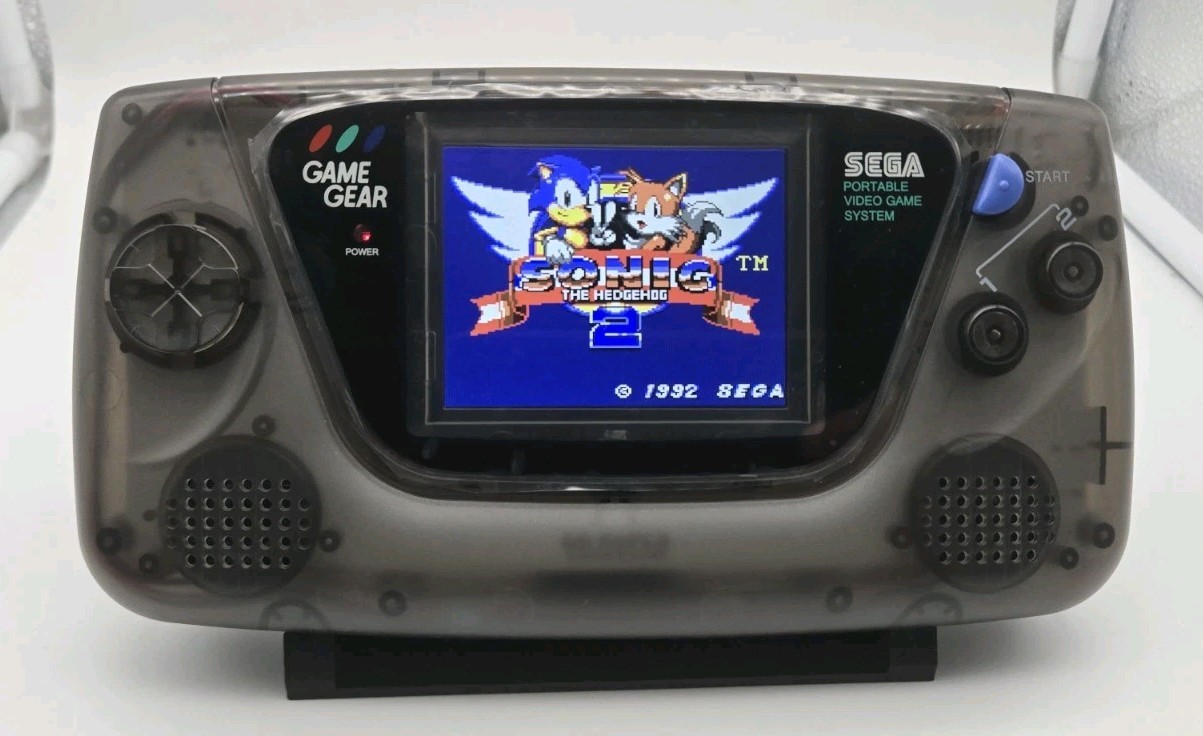SEGA Game Gear Console – RePCB board, Cleanscreen IPS, USBC Power, Dual Speakers