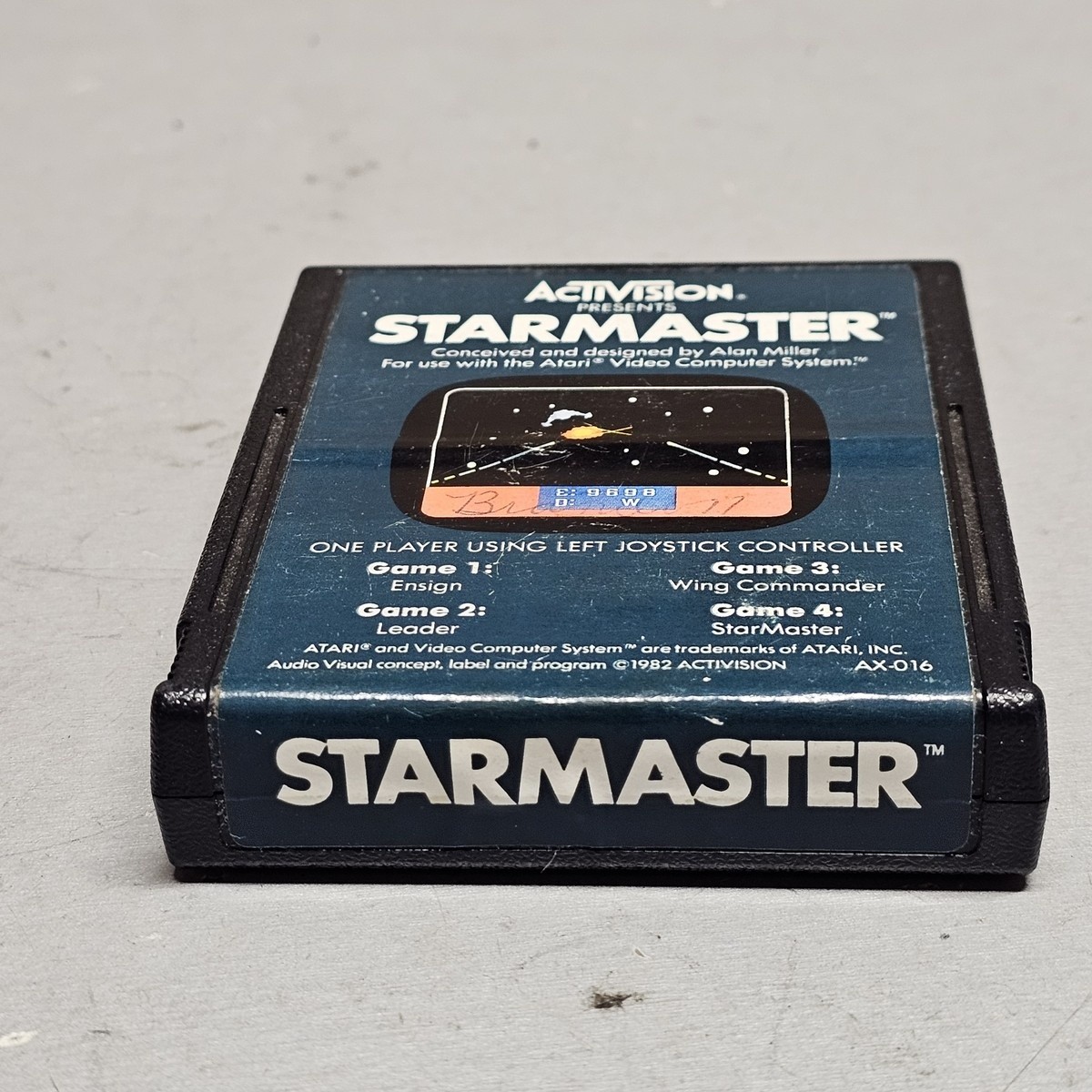 Atari 2600 Starmaster Activision Video Game Cartridge Classic Retro