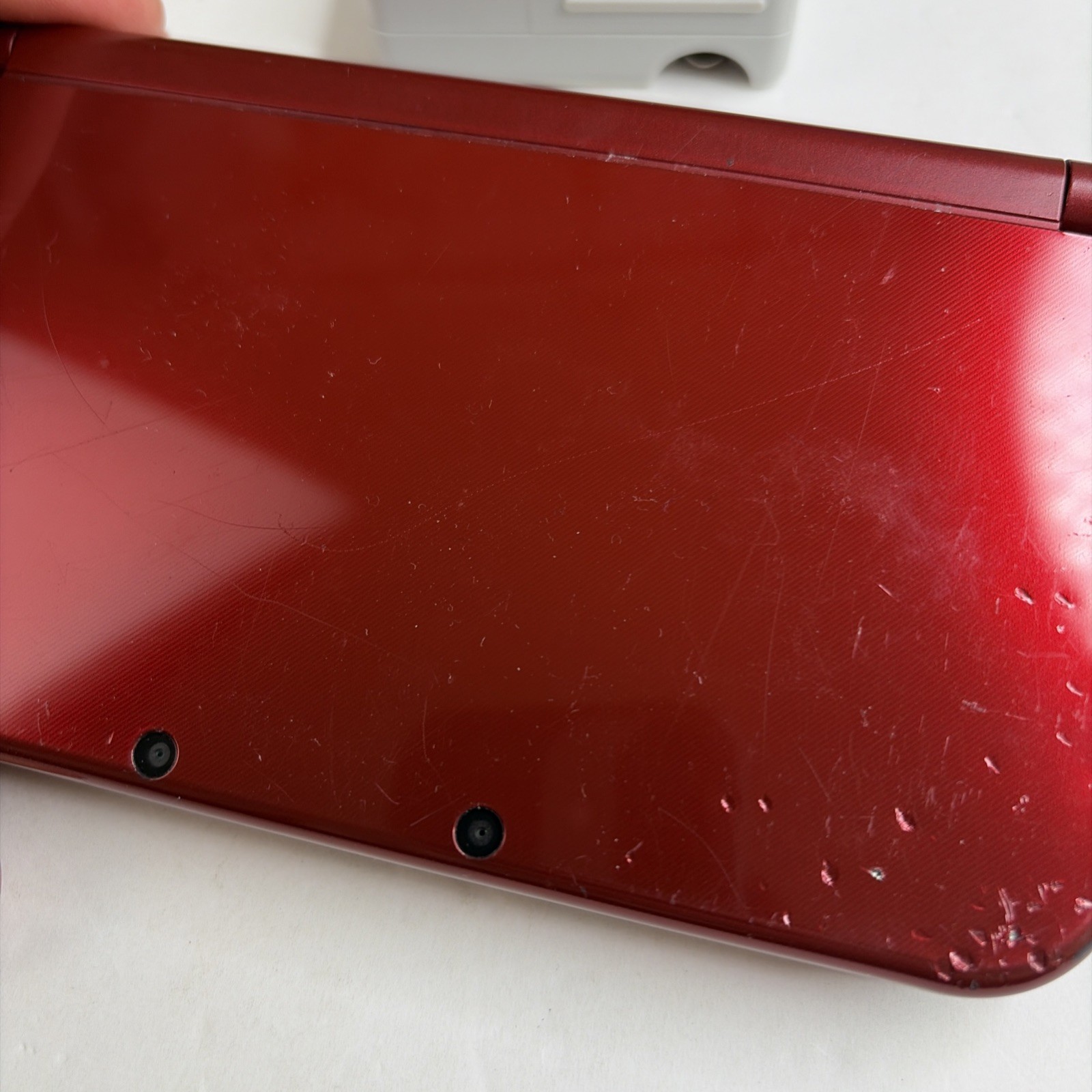 New Nintendo 3DS XL Red Console US Model – Tested! Top IPS W Charger Stylus