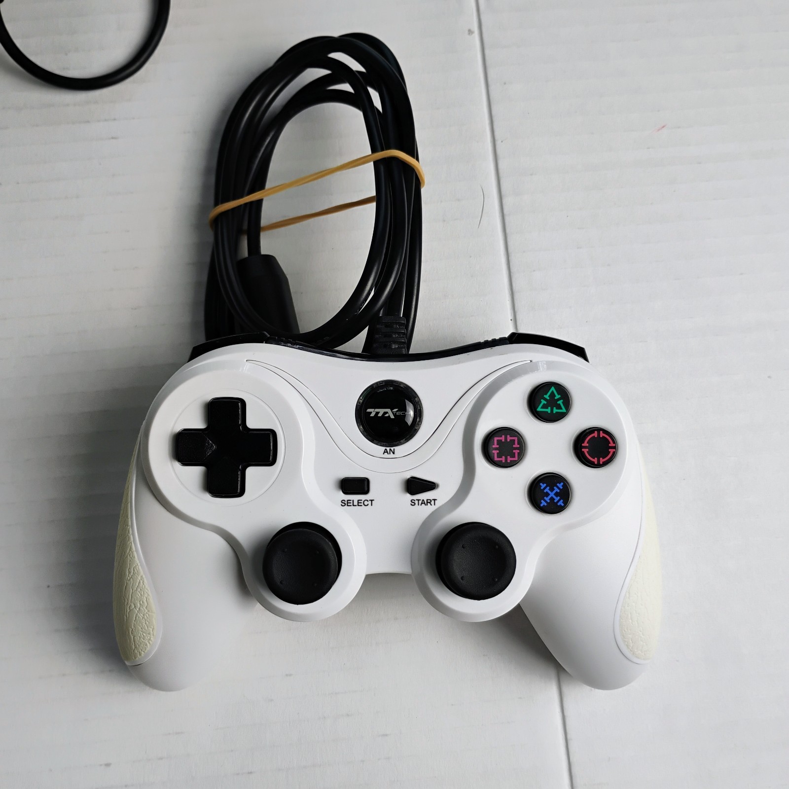 Sony PlayStation 2 Slim Console Bundle 9 Games Memory Card Controller Cords PS2