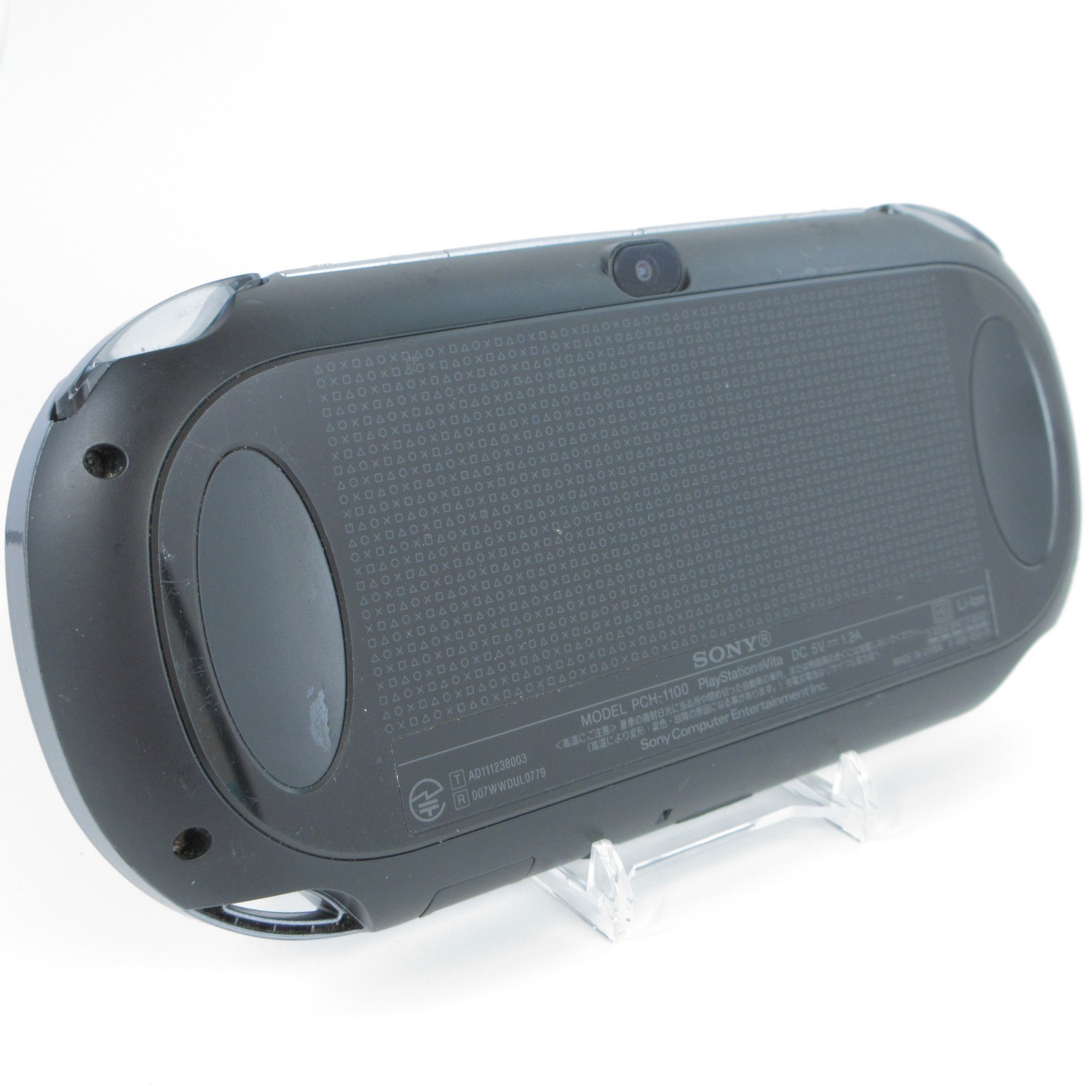 【Good】Sony PS Vita PCH-1100 Crystal Black 3G/Wi-Fi Model Console only #Ret0823/0